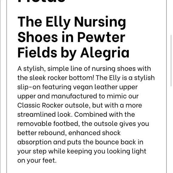 Alegria Elly Pewter Fields Comfort Loafer Clogs 38/8-8.5 Career Classic Comfy - Picture 14 of 16